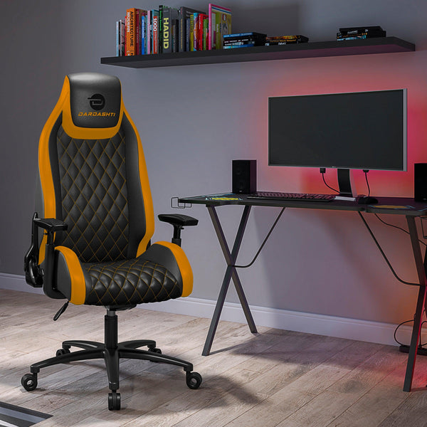 Dardashti Gaming Chair - Yellow - Supfirm