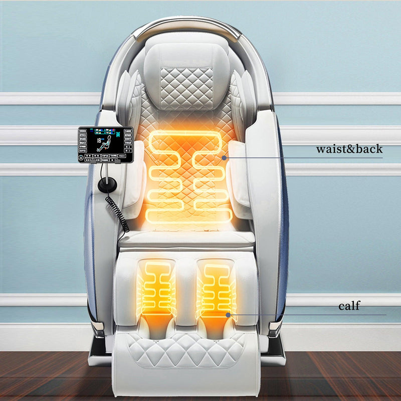 Supfirm Electric Luxury back Calf heat Kneading 3D AI Voice Zero Gravity foot roller oversize morden Massage Chair - Supfirm