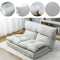 Supfirm Fabric Folding Chaise Lounge Floor Sofa(Gray) - Supfirm