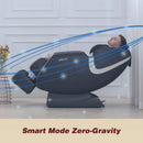 Supfirm Massage Chair Recliner with Zero Gravity Airbag Massage Bluetooth Speaker Foot Roller Black - Supfirm