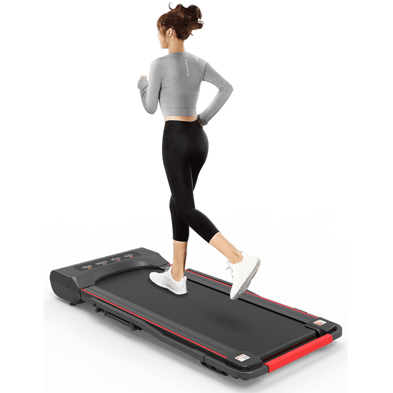 Supfirm Under Desk Walking Pad Treadmill Foldable with Handlebar Remote Controll - Supfirm