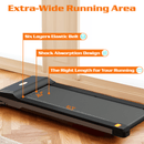 Supfirm Walking Pad Treadmill Under Desk for Home Office Fitness, Mini Portable Treadmill with APP Remote Control and 16 Inch Running Area(Note: Forbidden to sell on Amazon) - Supfirm